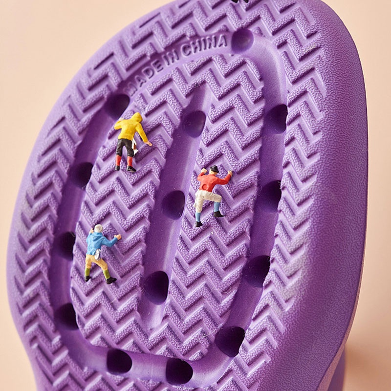 Dép đi biển AYUER đế dày dặn kích thước 5cm