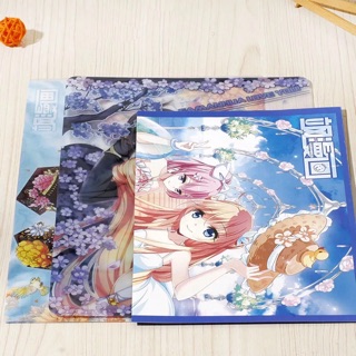 Bộ đồ dùng học tập manhua