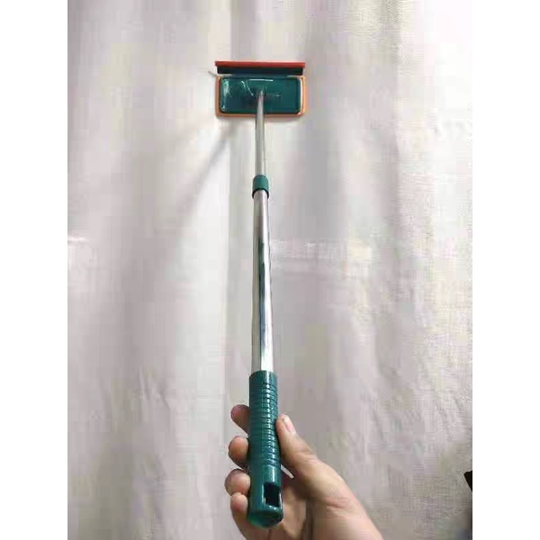 Chổi lau đa năng hình tam giác mẫu mới có thể xoay 180 độ, 360 độ tự vắt tiện lợi