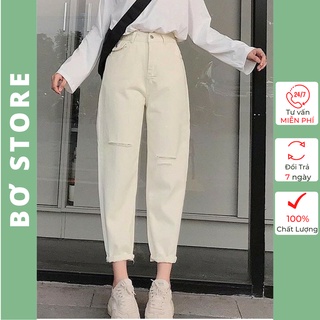 Quần Baggy Rách Kaki Kèm Túi Nắp Hình Thật Trải Sàn - 123