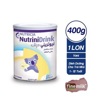 Sữa Nutrinidrink Vị Vani Và Neutral 400g