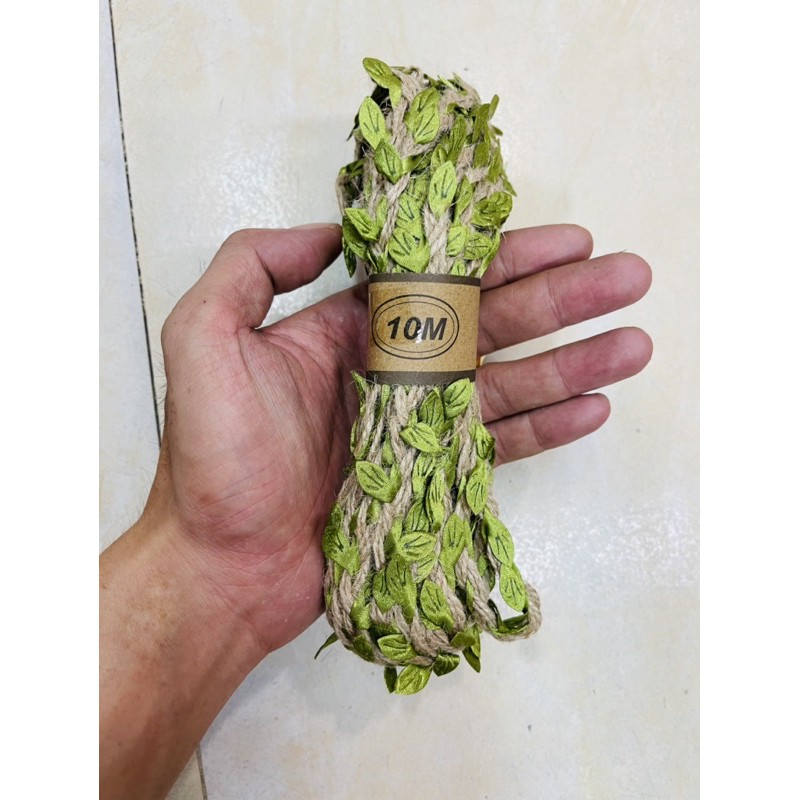 10m dây thừng bện lá