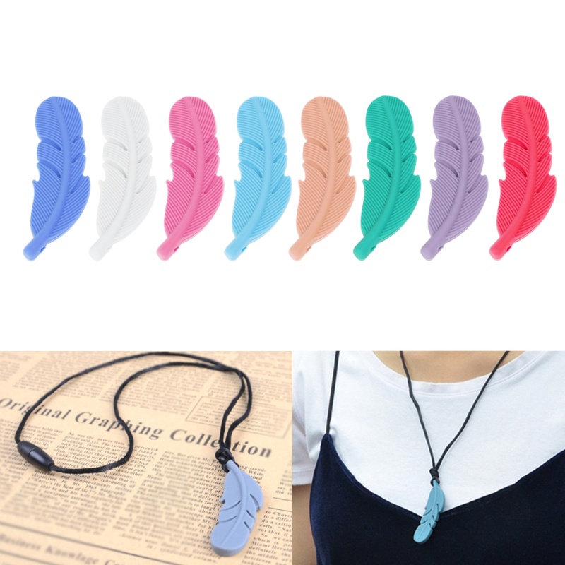 Dây Chuyền Mặt Lông Vũ Nhiều Màu Sắc Dành Cho Trẻ Em