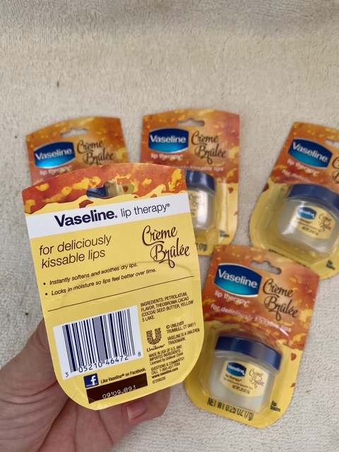 [NEW SALE] Sáp dưỡng Vaseline Creme Vani 7g