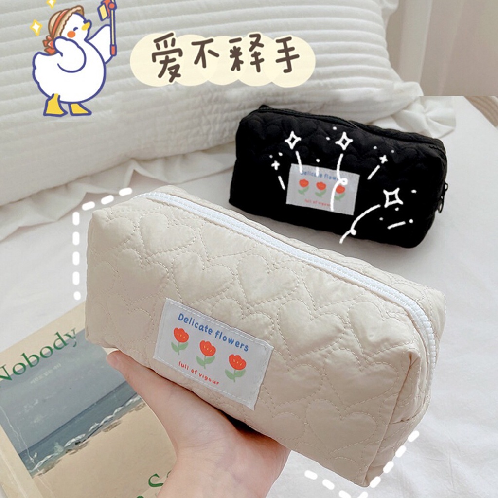 Túi mỹ phẩm dễ thương xách tay túi đựng sản phẩm chăm sóc da du lịch dung tích lớn