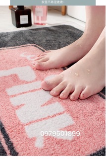 Thảm chùi chân cao cấp size 45 x65