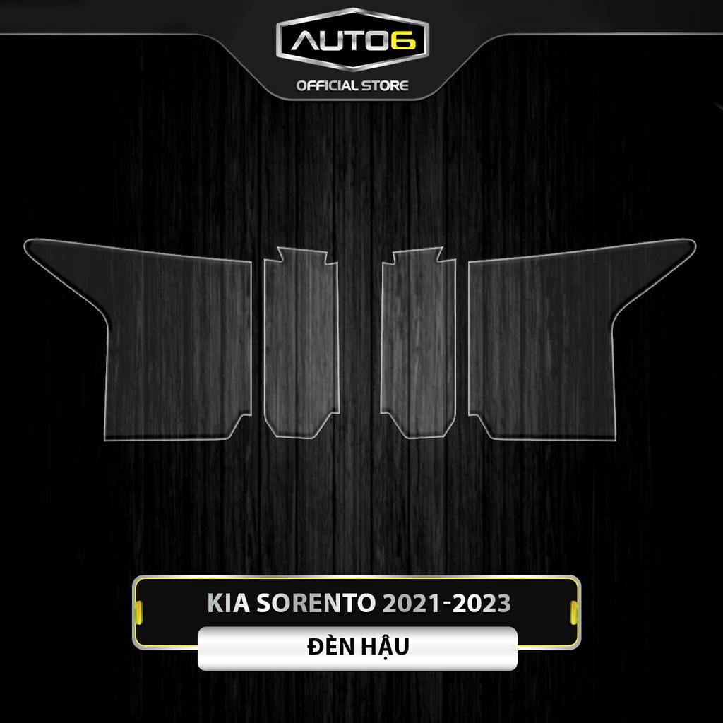 KIA SORENTO 2021-2023: Phim PPF dán ĐÈN PHA và ĐÈN HẬU  - AUTO6 &lt; chống xước, che phủ các vết xước cũ hiệu quả &gt;