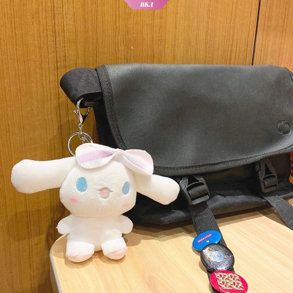 Móc khóa hình chú cún cinnamoroll tai to nhồi bông xinh xắn ku2