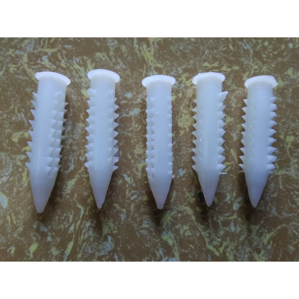 50 CON TẮC KÊ NHỰA, NỞ NHỰA TRẮNG ĐỦ SIZE 3, 4, 5, 6, 7, 8