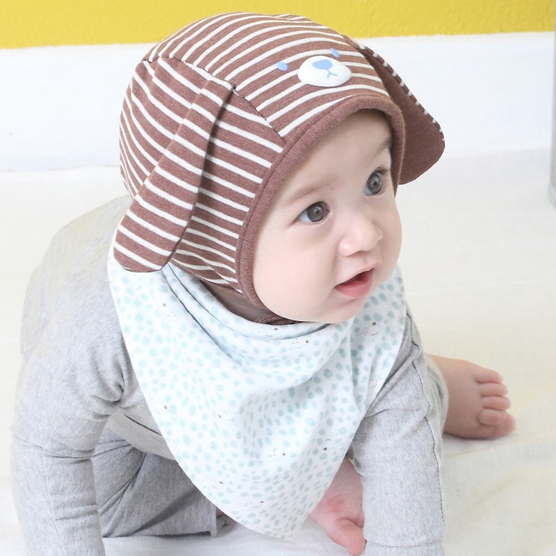 Nón tai thỏ dễ thương cho bé sơ sinh từ 0-12 tháng tuổi