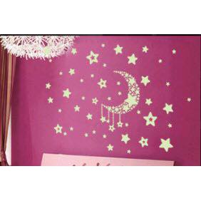 Decal Dán Tường Dạ Quang quà tặng trang trí