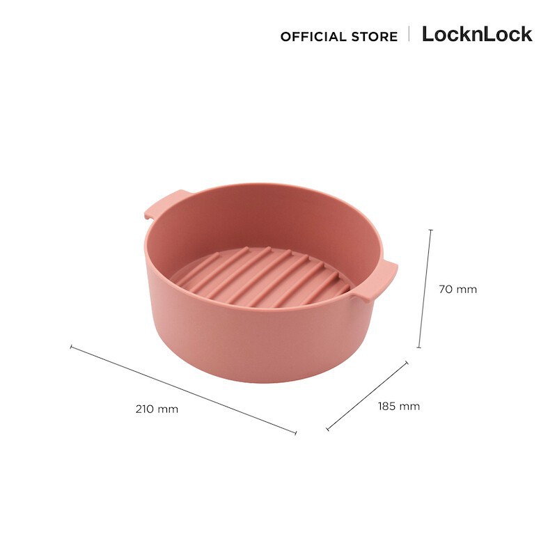 Khay Silicone Cho Nồi Chiên Không Dầu, Lò Nướng Và Lò Vi Sóng Lock&Lock CKB002 - 5L, CKB003 - 3.5L tiện dụng
