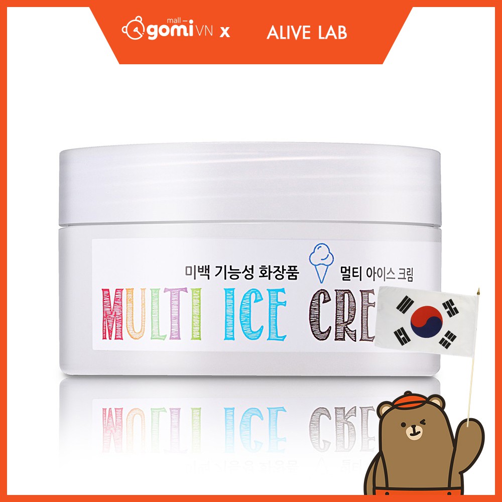 Kem Dưỡng Ẩm Dành Cho Da Mụn Alive:Lab Multi Ice Cream GomiMall