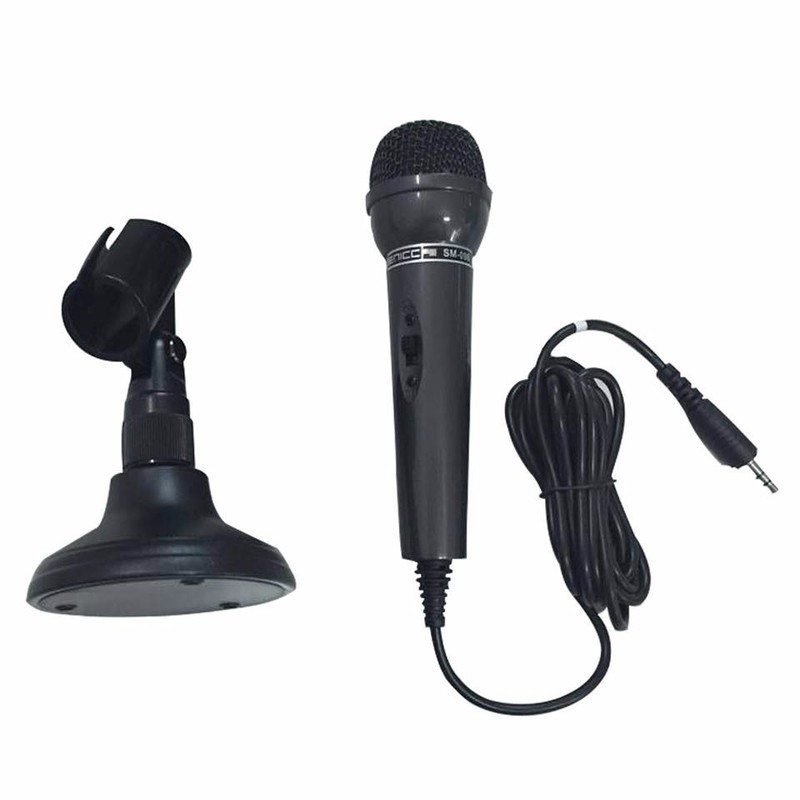 MICRO THU ÂM, HÁT KARAOKE CHO MÁY TÍNH SENICC 098 CHÂN ĐỨNG CÓ THỂ CẦM TAY