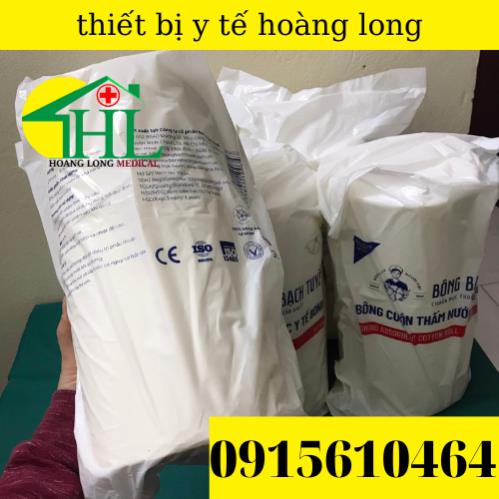 Bông Cuộn 1kg Bông Y Tế Bạch Tuyết