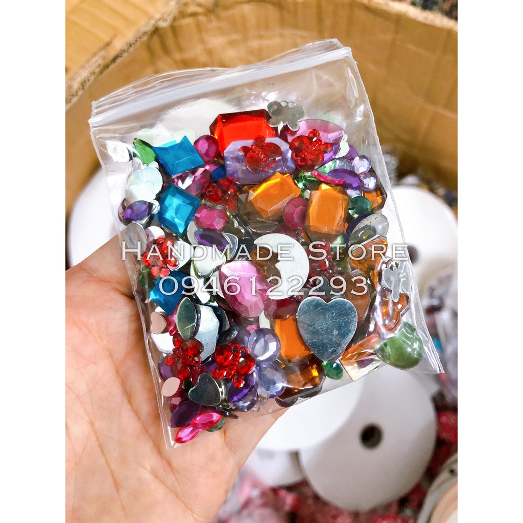 Hạt nhựa giả đá (Gói 10g)
