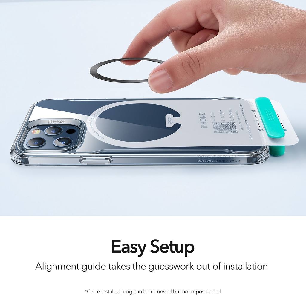 2 Vòng Magsafe ESR chuyển đổi sạc không dây từ tính thích hợp cho iPhone 14/14 Plus/14 Pro/14 Pro Max/13/12 Galaxy S22