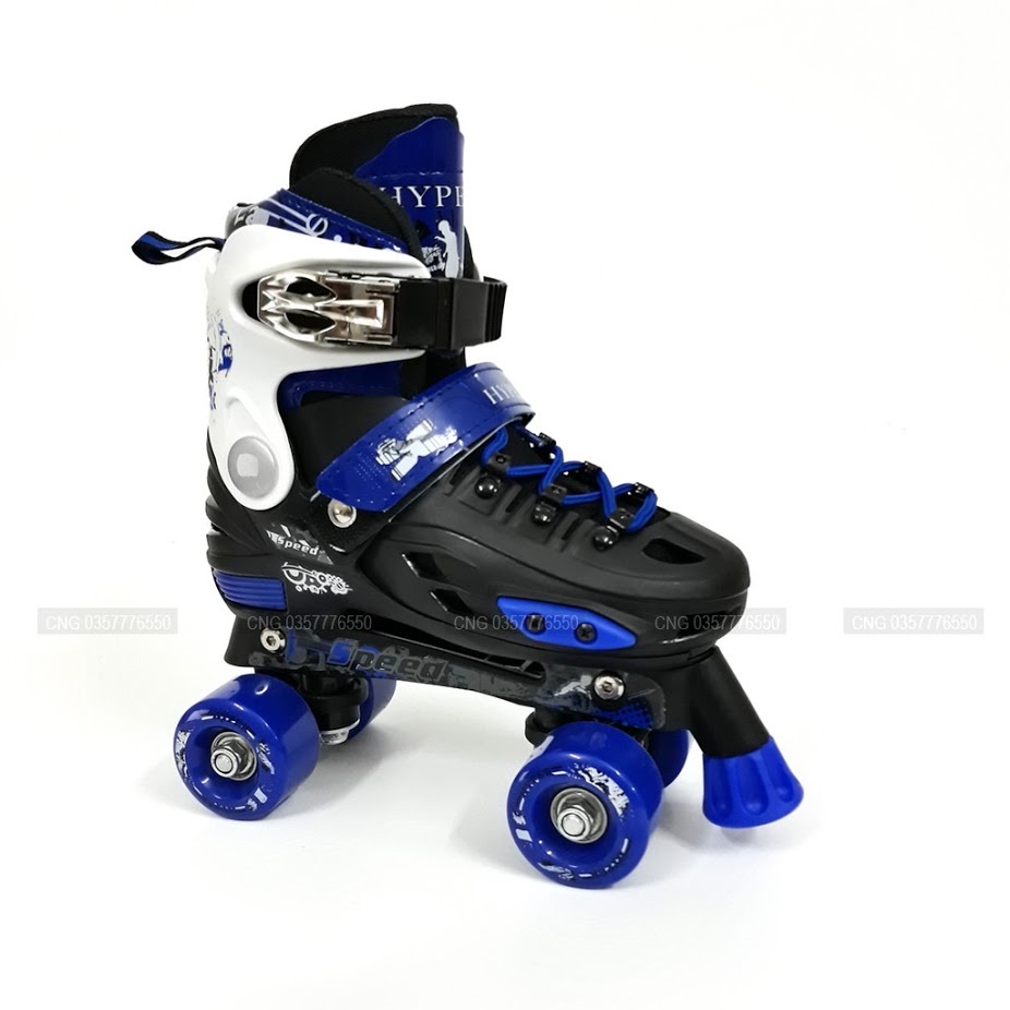Giày Trượt Patin 2 Hàng Bánh Cao Cấp Cho Trẻ Em Và Người Lớn