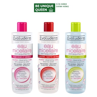 Nước Tẩy Trang Evoluderm Eau Micellaire 500ml