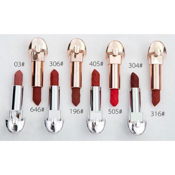 [Có màu mới] Son Thỏi Hojo Princess Phi Thuyền Đính Đá Kèm Gương Soi sang chảnh | BigBuy360 - bigbuy360.vn