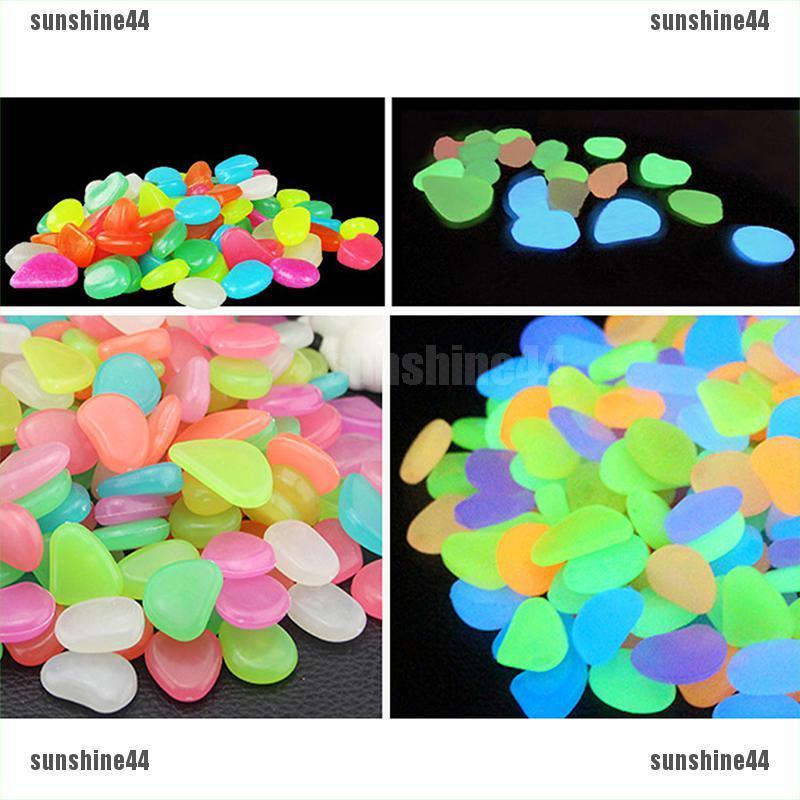 (sunshine44) Đá Cuội Dạ Quang Trang Trí Bể Cá