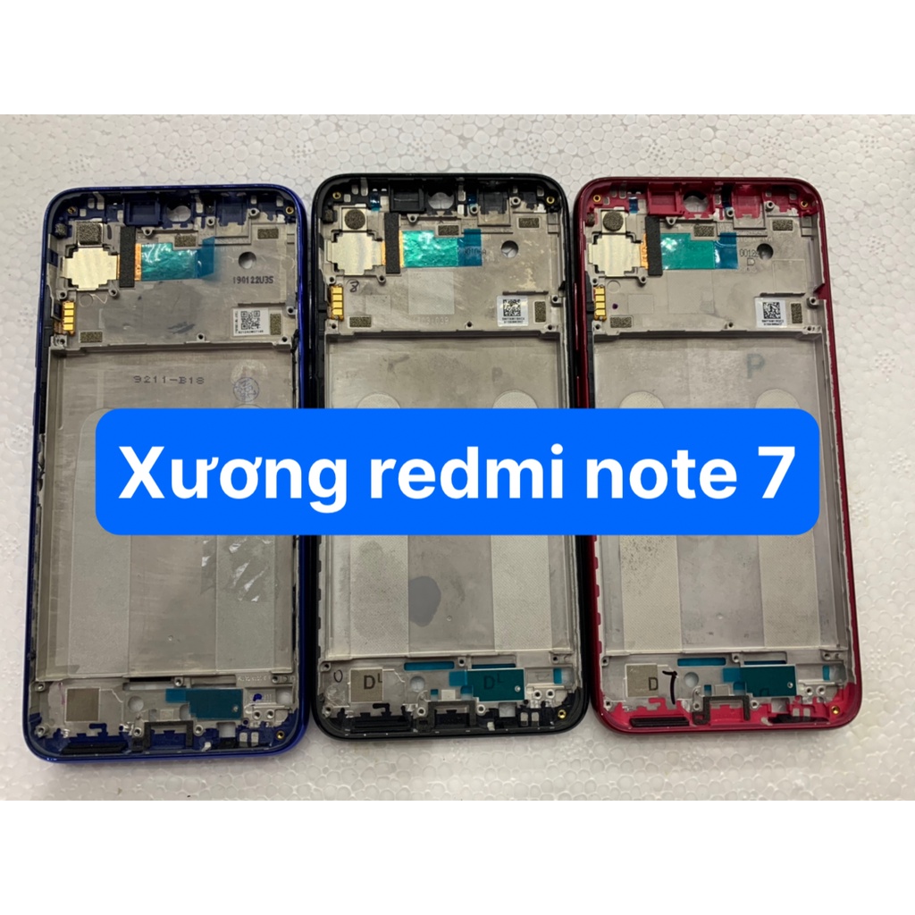 Khung xương / sườn máy xiaomi redmi note 7 có kèm phím bấm