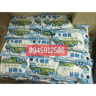 Bột đắp mặt sữa bò tím