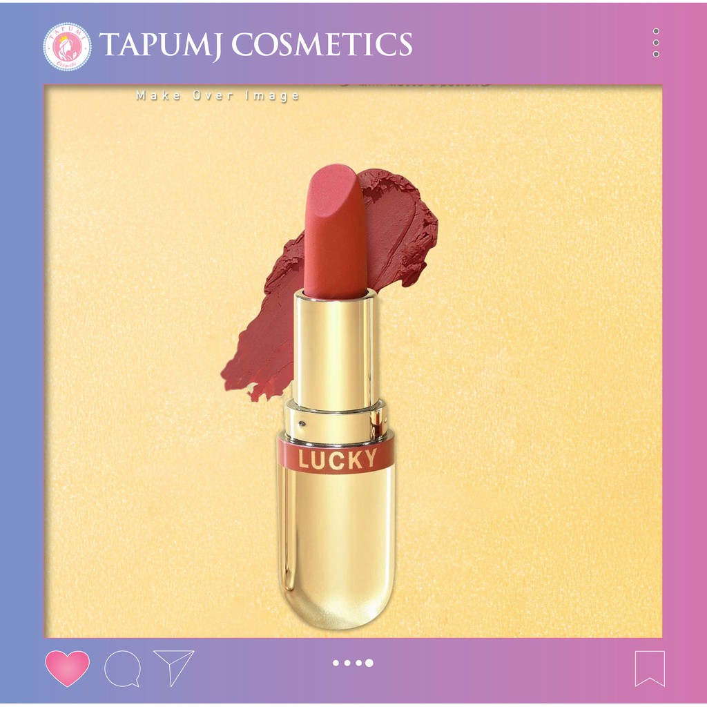 Son Môi Cam Nâu Đất M.O.I Hồ Ngọc Hà Son Thỏi MINI GOLDEN GIFT (2021)