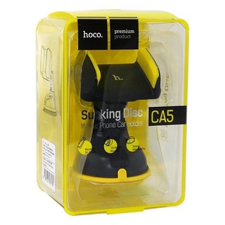 Giá đỡ điện thoại trên ô tô kẹp điện thoại trên xe hơi xoay 360 độ đế hít chân không chắc chắn Hoco CA5 | BigBuy360 - bigbuy360.vn
