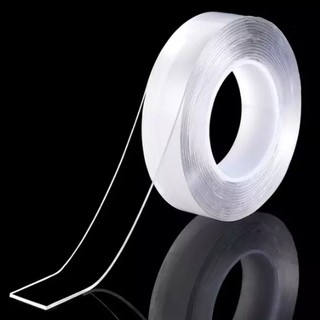 Cuộn Keo, Băng Dính 2 Mặt Đa Năng Trong Suốt cuộn 5m-3m-1m - Bám dính trên mọi bề mặt, chịu lực, chịu nhiệt, độ đàn hồi