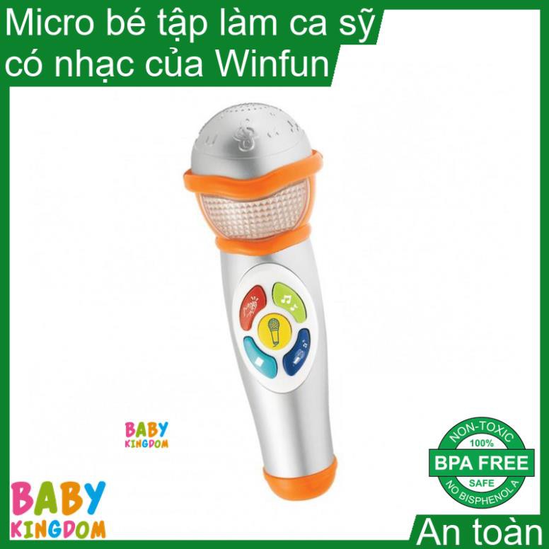 Micro bé tập làm ca sĩ có nhạc 002052 hiệu Winfun