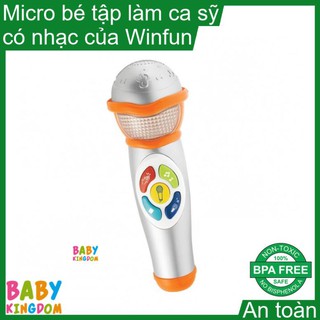 Micro bé tập làm ca sĩ có nhạc 002052 hiệu Winfun