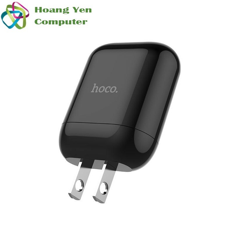 Cốc Sạc 3.4A Hoco HK2 Chính Hãng - Bảo Hành 1 Năm - Hoàng Yến Computer