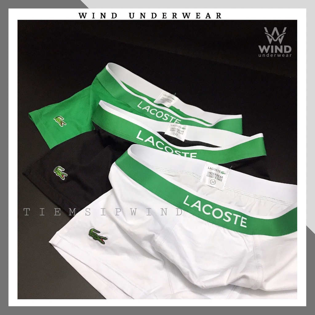 Quần sịp nam đùi boxer chất vải cotton thấm hút vượt trội co giãn 4 chiều WIND L007