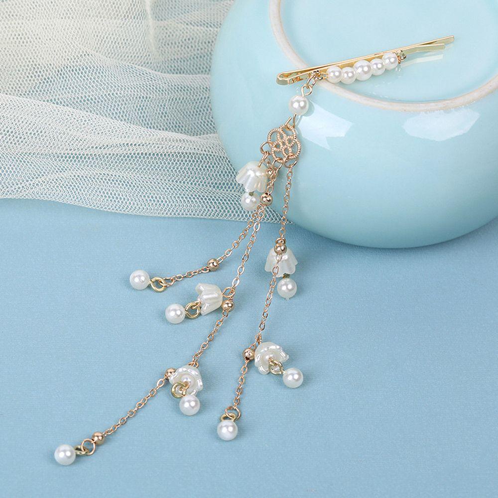 VANES1 Kẹp Tóc Phối Tua Rua Phong Cách Trung Hoa Cổ Điển Ngọt Ngào Cho Nữ