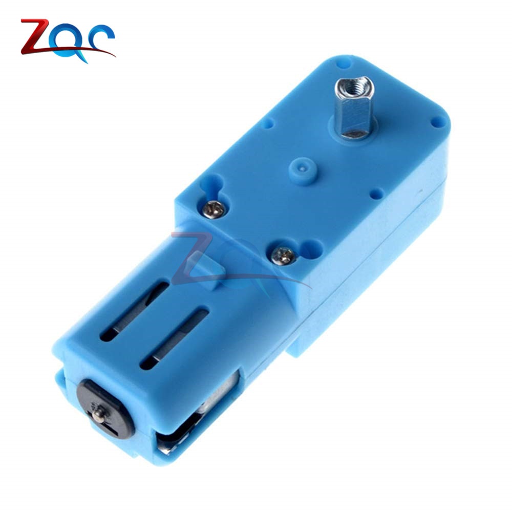 Động cơ bánh răng kim loại giảm tốc cho robot thông minh 1: 90 3v-6v