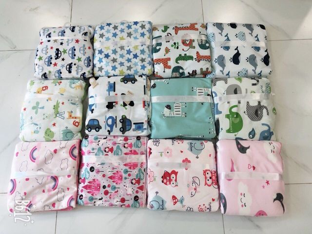 Chăn mền 2 lớp nhiều màu cho bé (76*102)cm