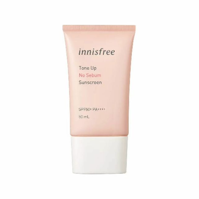 Kem chống nắng Innisfree Tone Up No Sebum - Kiềm dầu, nâng tông da