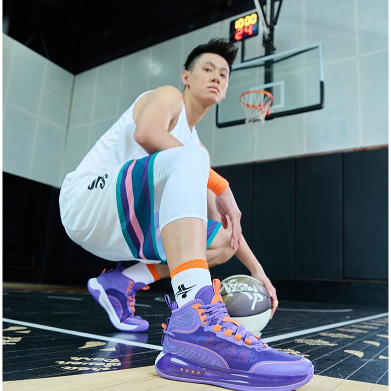 Giày Thể Thao Bóng Rổ Cổ Cao Thời Trang Nam Năng Động