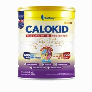 [HÀNG MỚI NHẤT] Sữa bột Calokid Gold 900g TĂNG CÂN, CHIỀU CAO CHO BÉ YÊU