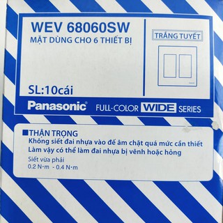 [PANASONIC] Mặt Dùng Cho 6 Thiết Bị Wide