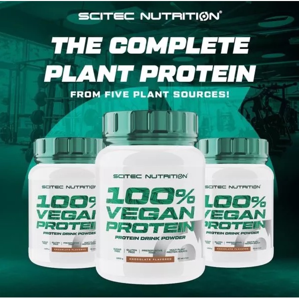 Whey Chay | Scitec Vegan Protein  - Whey Thực Vật Tăng Cơ Cho Người Ăn Chay - Muscle Fitness