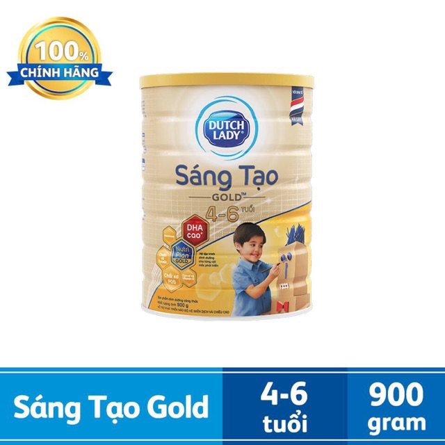 Dutch Lady Sáng Tạo Gold 900g