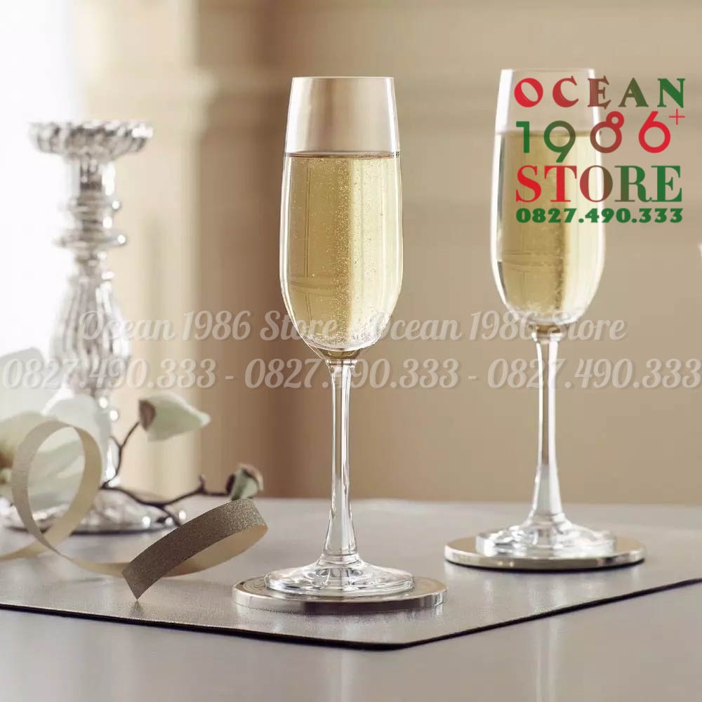 Bộ 6 Ly Thủy Tinh Madison Flute Champagne Ocean – 1015F07 – 210ml