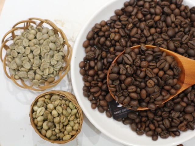 500g cafe PHƯỚC SƠN COFFEE nguyên chất rang mộc 80% Robusta trộn 20% Arabica Cầu đất | BigBuy360 - bigbuy360.vn