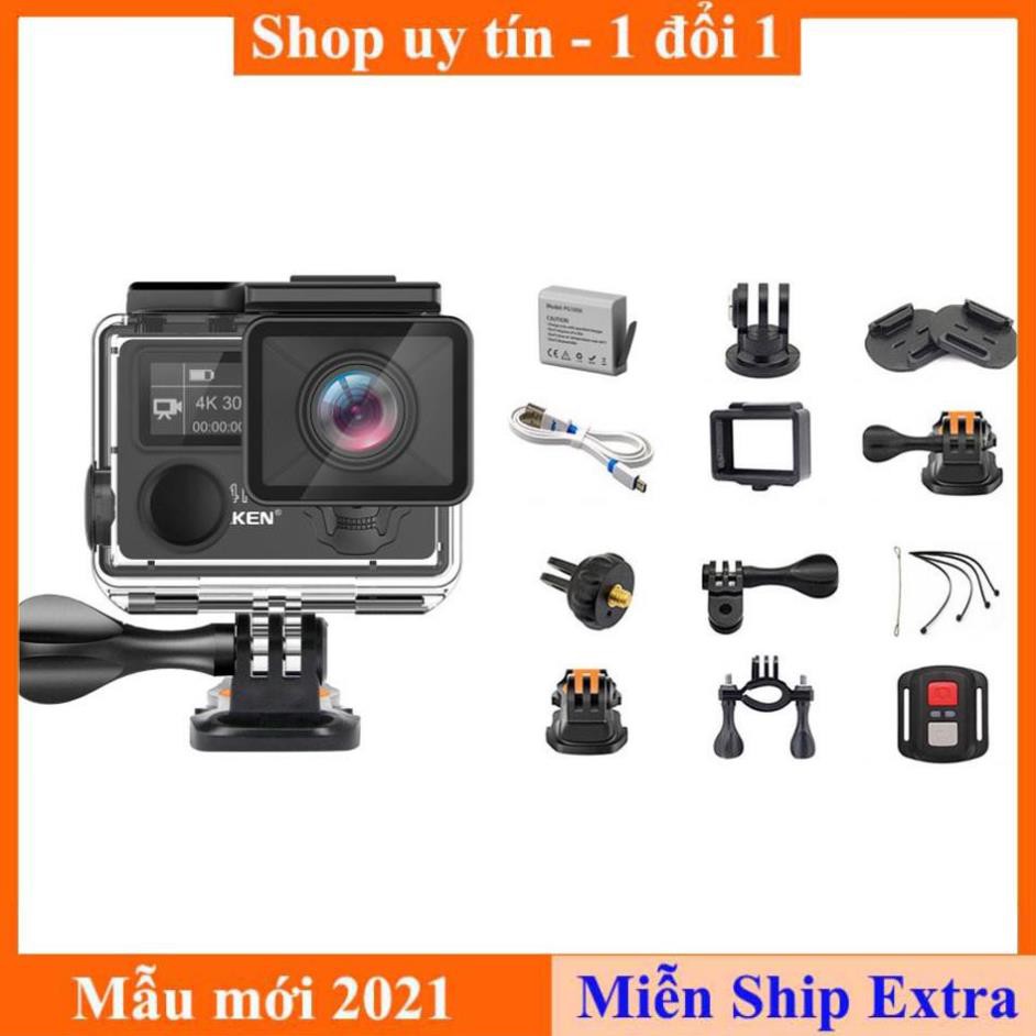 [ Xả kho tết] Camera hành trình Eken Ultra HD Wifi quay video 4K + Tặng bộ phụ kiện sports lắp đặt trên cả ô tô xe máy