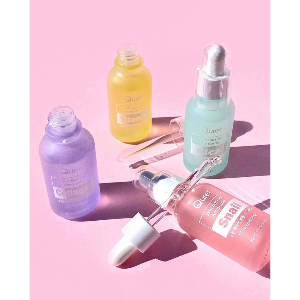 [DATE 04/23] Tinh chất dưỡng da cô đặc Quret Skin Barrier Ampoule các loại 30ml (Hàn Quốc)