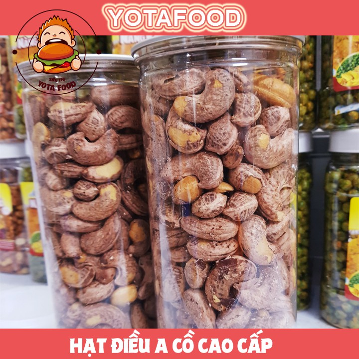 [Mã GROSALEHOT giảm 8% đơn 250K] Hạt điều rang muối a cồ xuất khẩu cao cấp ( ~ 380 hạt/kg , Giòn ngon ) | Yotafood | BigBuy360 - bigbuy360.vn