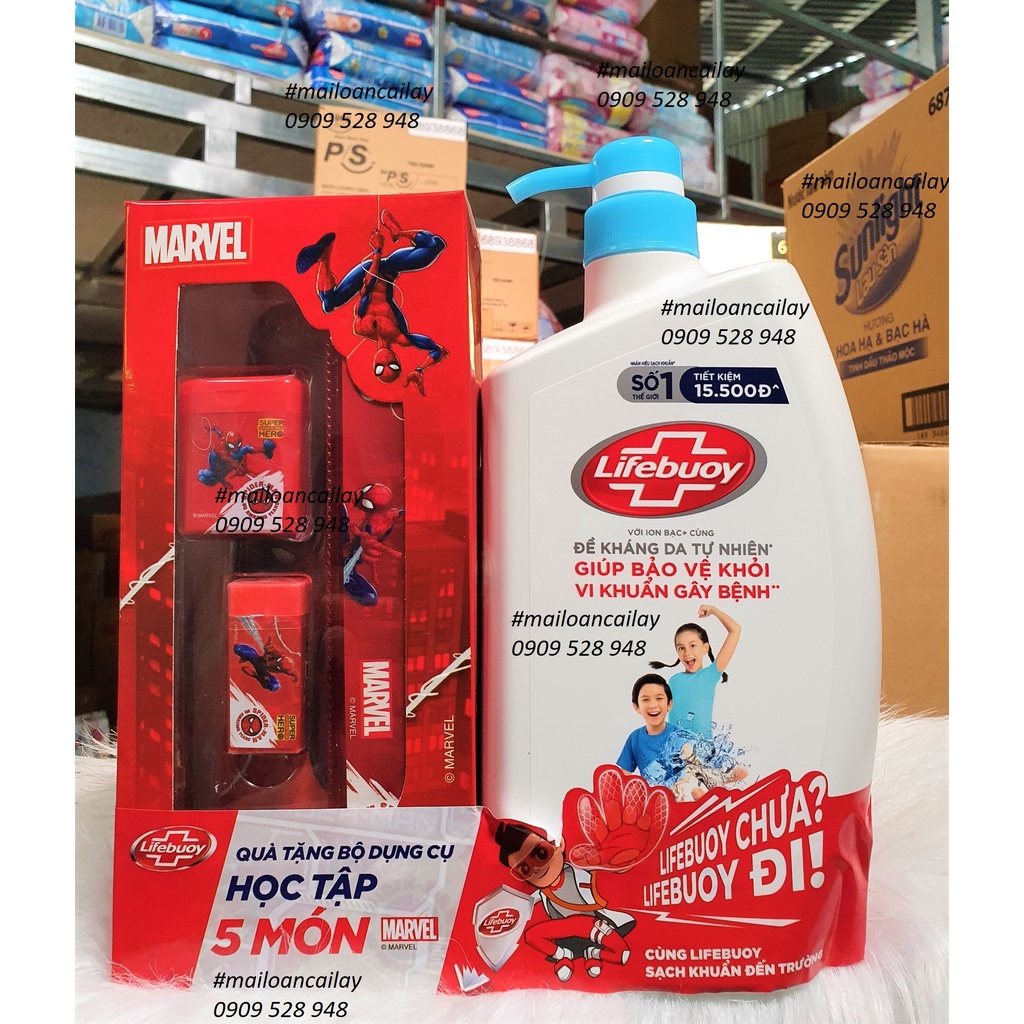 Sữa Tắm Lifebuoy Bảo Vệ Khỏi Vi Khuẩn 850g (Tặng)