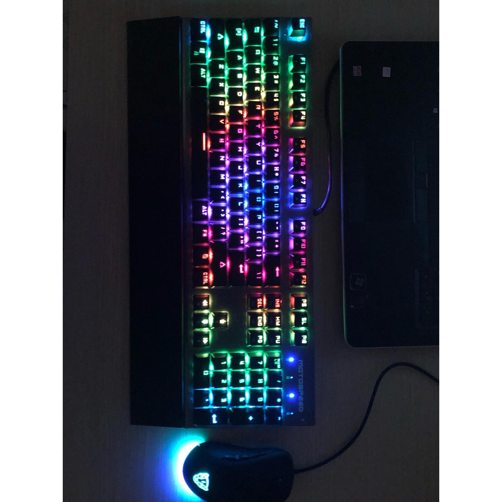 Bàn Phím Cơ 💓FREESHIP💓 Bàn Phím CK108 Motospeed  Bàn Phím máy tính chính hãng led RGB.